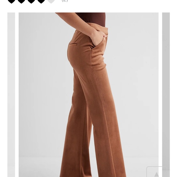 Express corduroy trouser flare pants - Picture 4 of 7